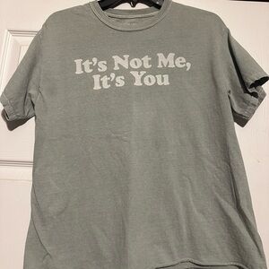 Light green cropped T-shirt